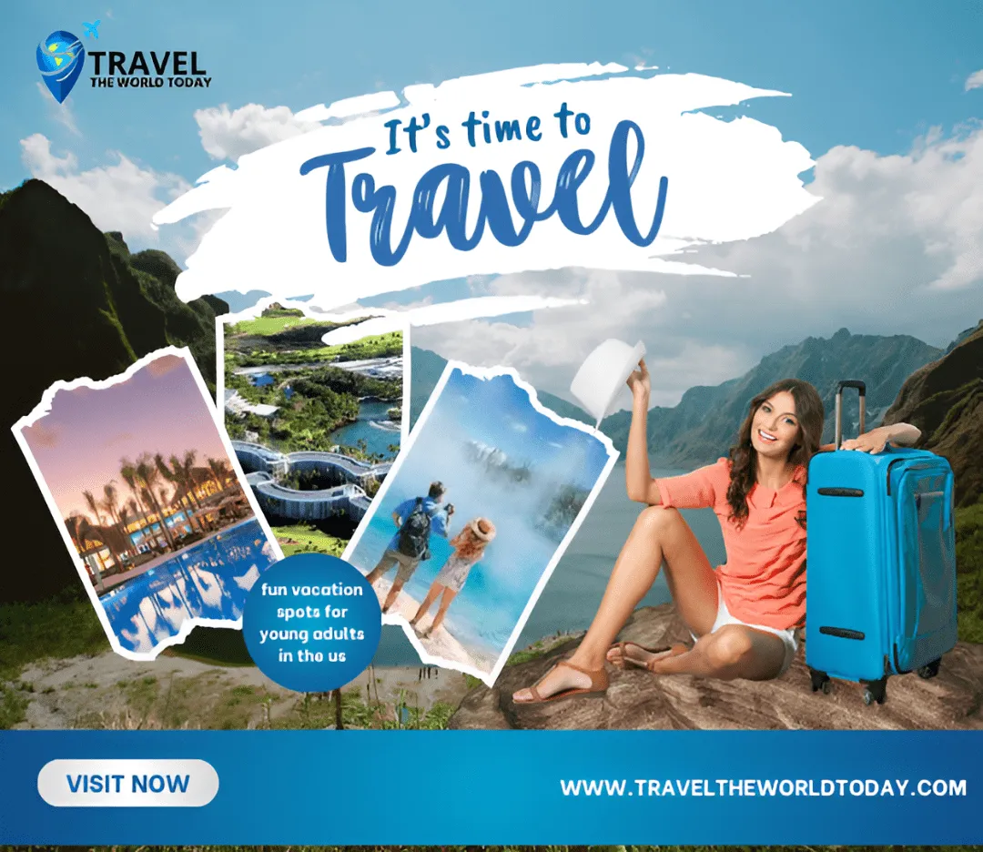 fun vacation spots for young adults in the us