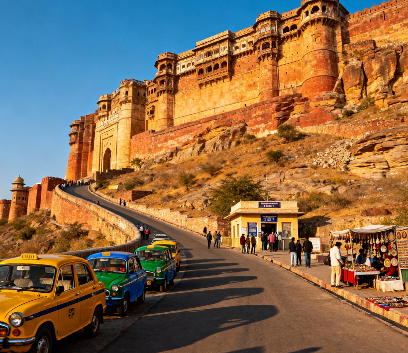 How to reach Mehrangarh Fort
