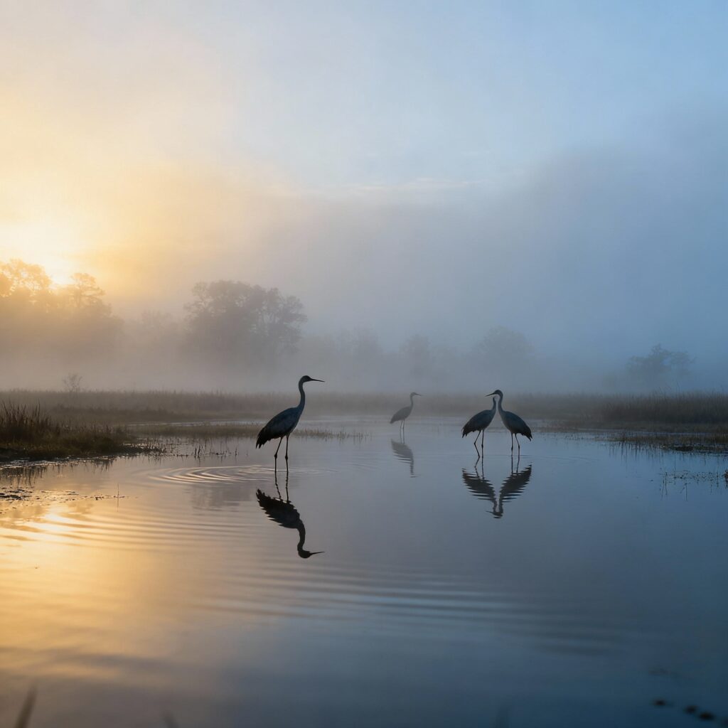 Keoladeo Ghana National Park Rajasthan morning safari