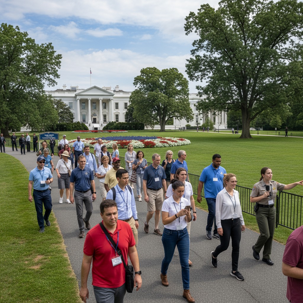 inside White House tour 2025 official rooms