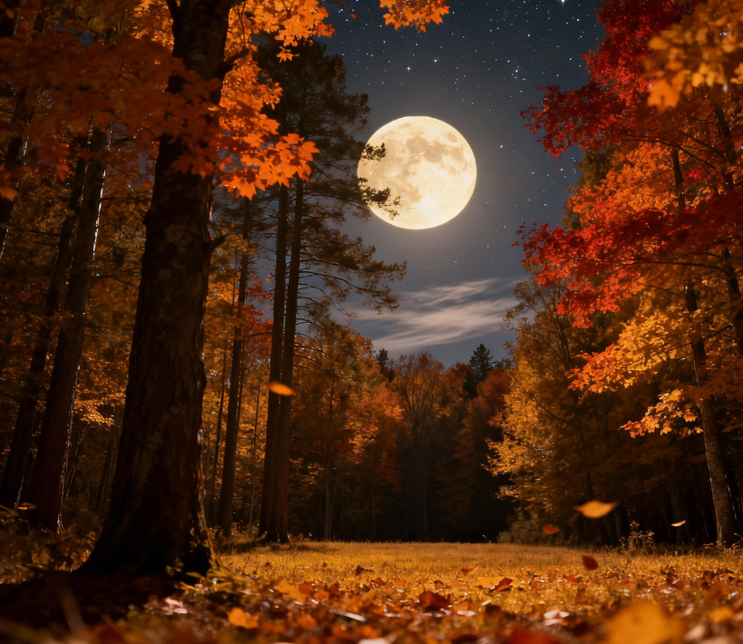 October Harvest Moon