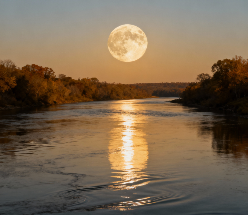 October Harvest Moon