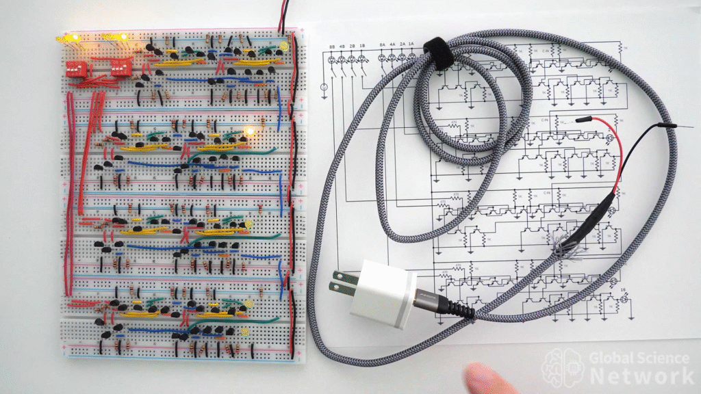 Where Does the Current Really Flow in a Breadboard