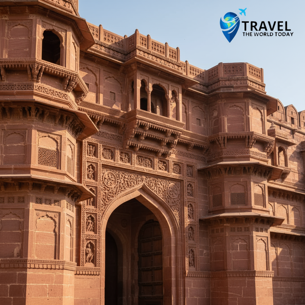 Museum artifacts showcasing Junagarh Fort Bikaner history