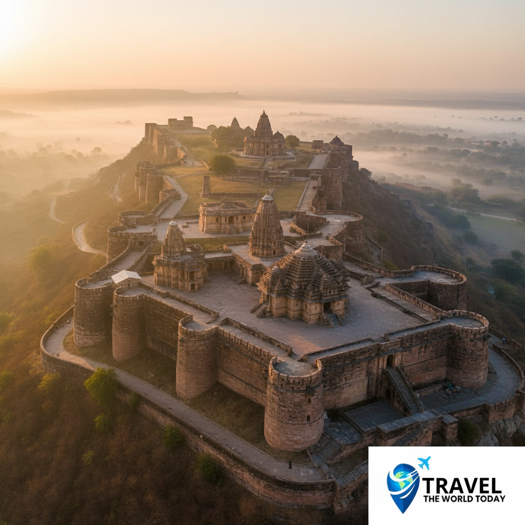 Chittorgarh Fort during sunrise – best visiting months