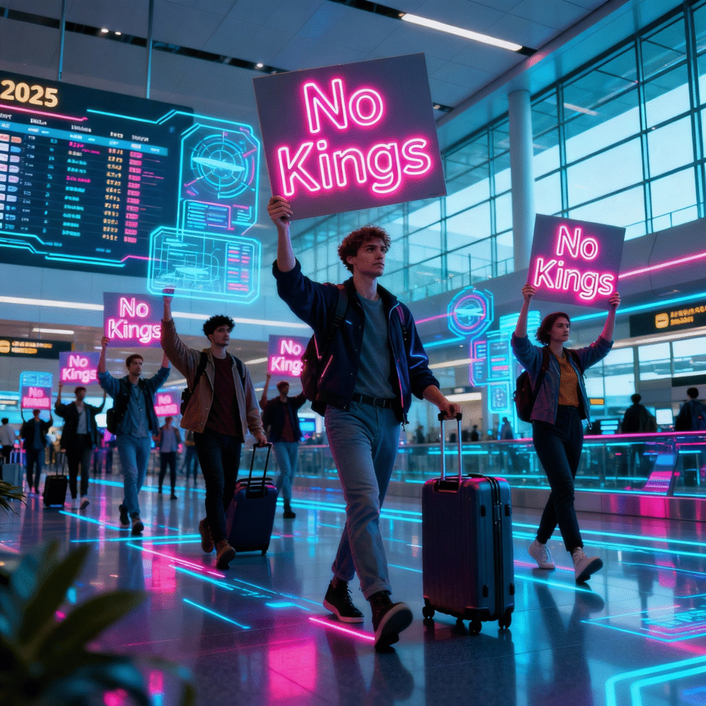 No Kings protest travel advisory 2025 official update