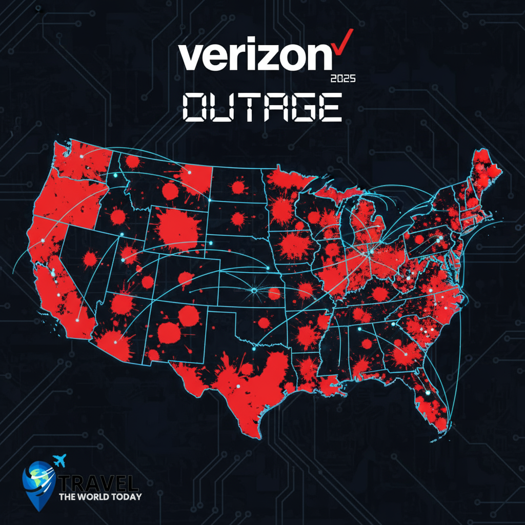 verizon outage map usa 2025 for travelers