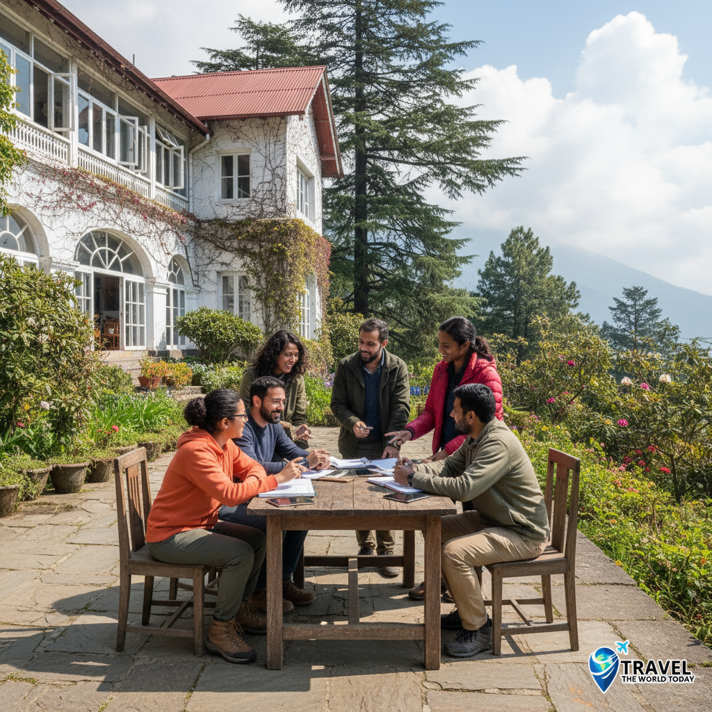 Mussoorie travel writers give tips for scenic sunset points