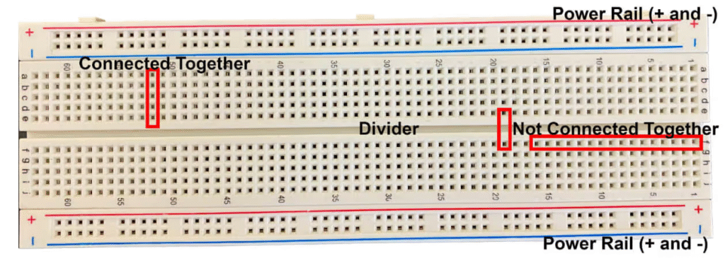 Where Does the Current Really Flow in a Breadboard