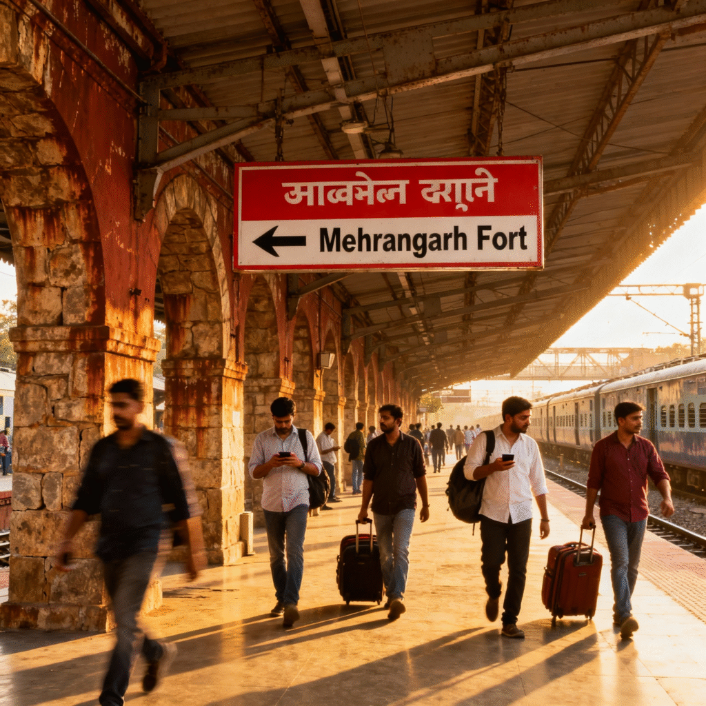 How to reach Mehrangarh Fort and nearby attractions