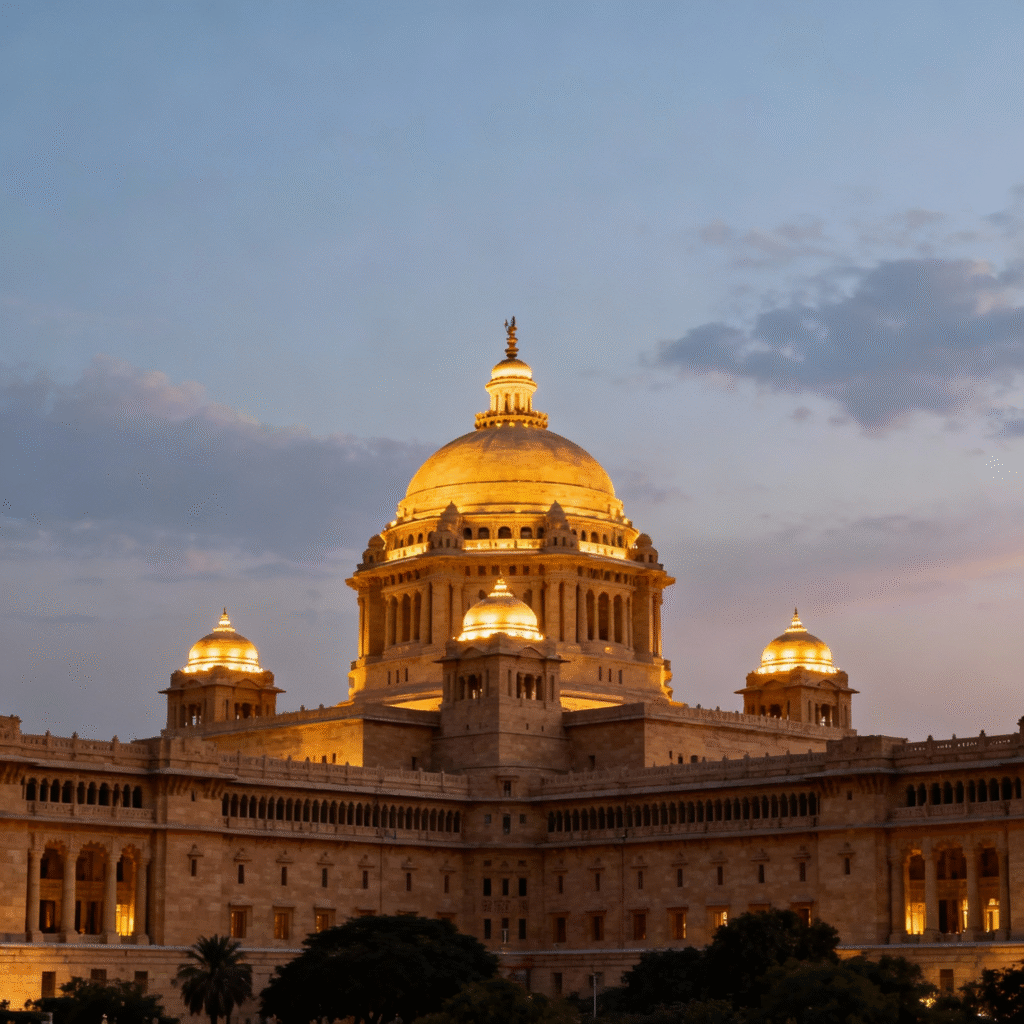 Entry fee for Umaid Bhawan Palace ticket details board
