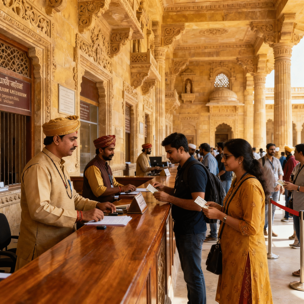 Royal architecture covered by entry fee for Umaid Bhawan Palace