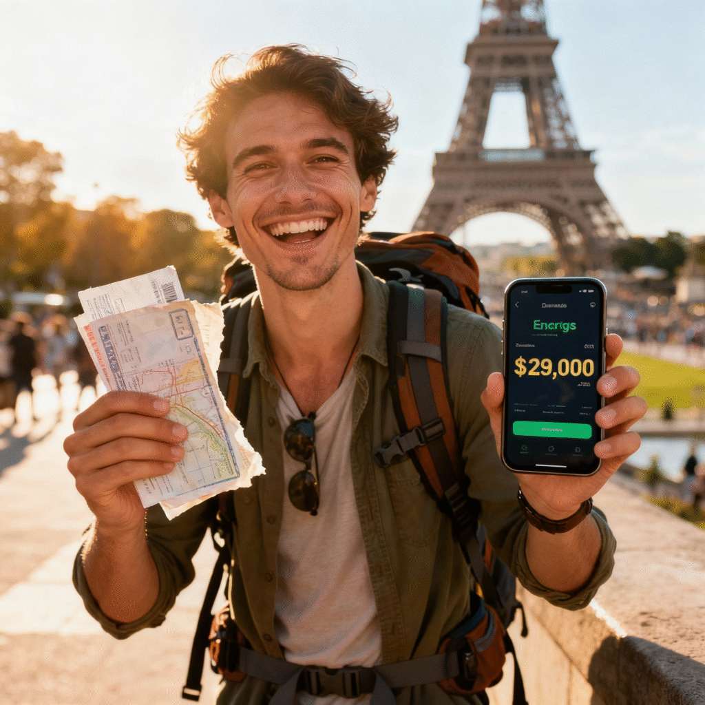 Couple traveling the world after learning how to get paid to travel