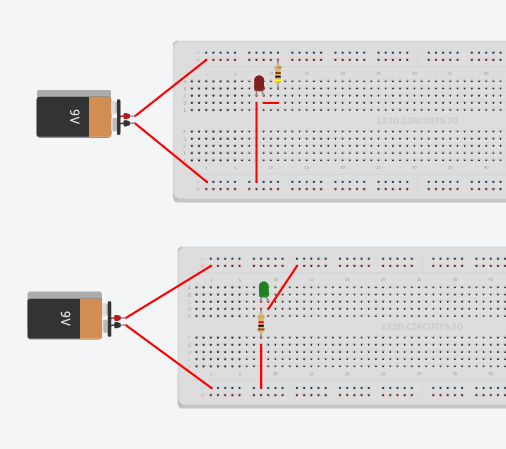 Where Does the Current Really Flow in a Breadboard