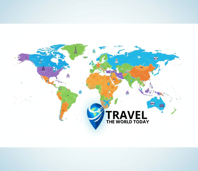 travel maps of the world