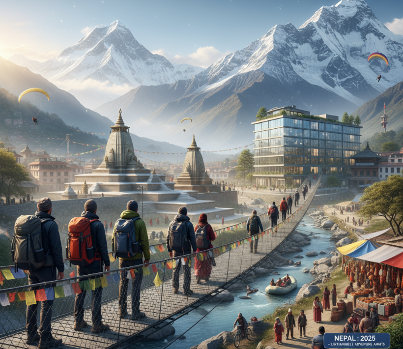 Nepal tourism rise 2025