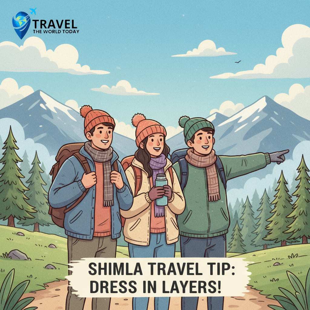 Scenic view of Shimla hills – Shimla hill station travel tips