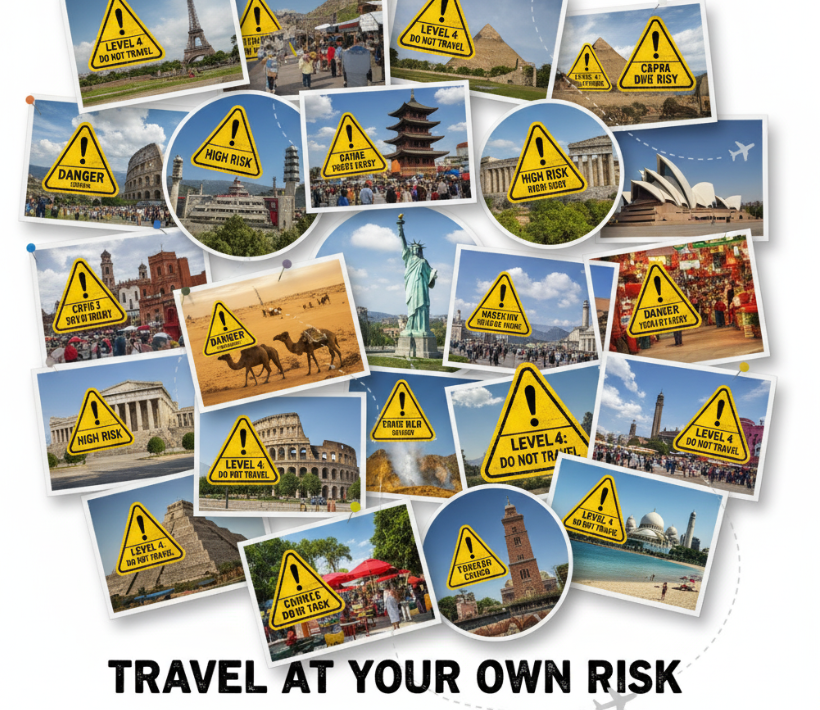 do not travel warning 21 countries