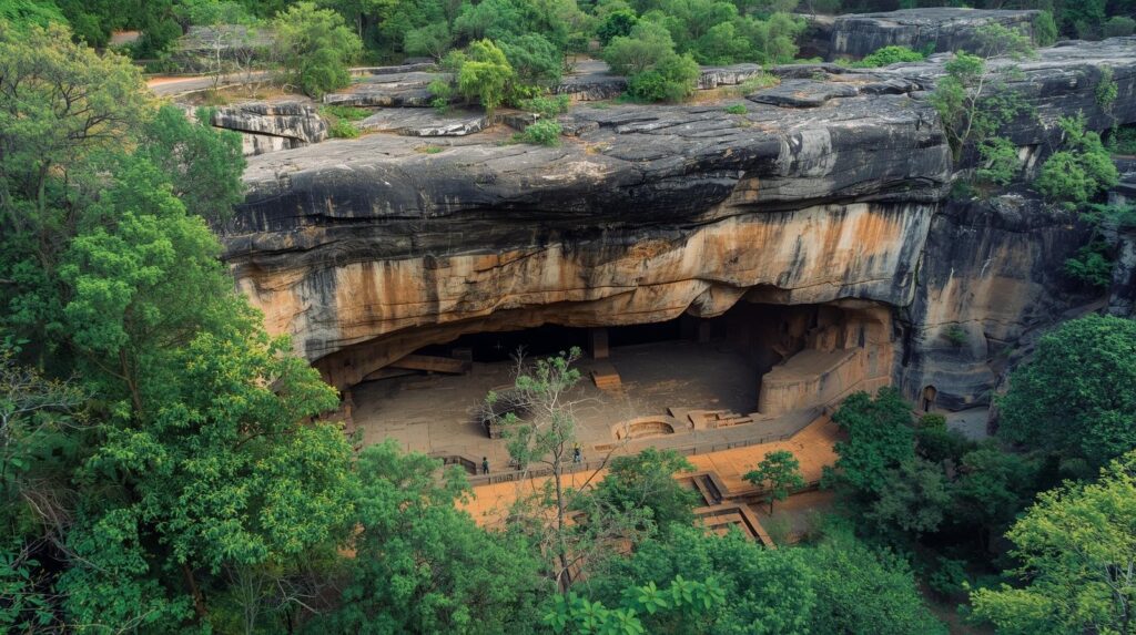 Edakkal Caves distance from Sulthan Bathery 12 km road route view