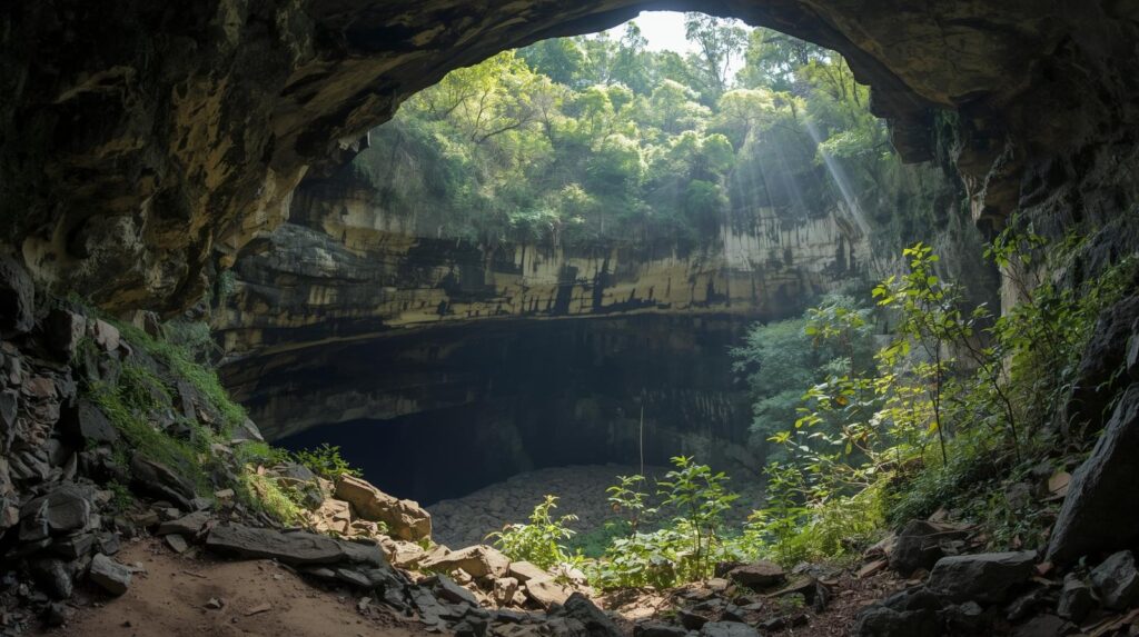 Edakkal Caves distance map showing route from Kalpetta and Sulthan Bathery
