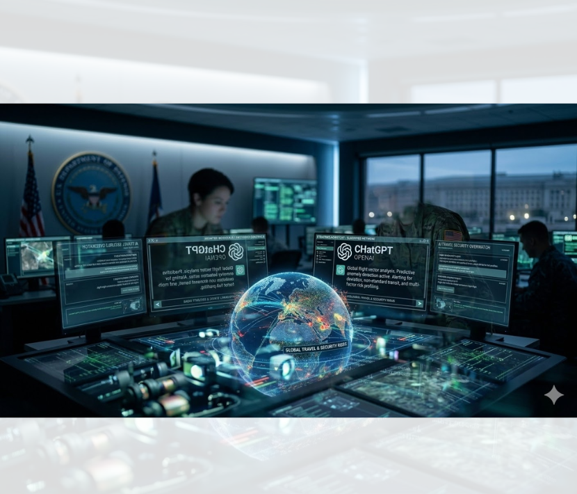 AI military technology impact on travel