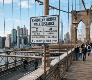 brooklyn bridge walk distance